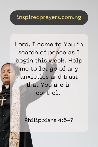 Mondays Payers And Blessings