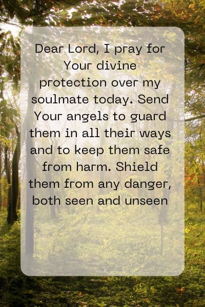 A Prayer for My Soulmate’s Protection