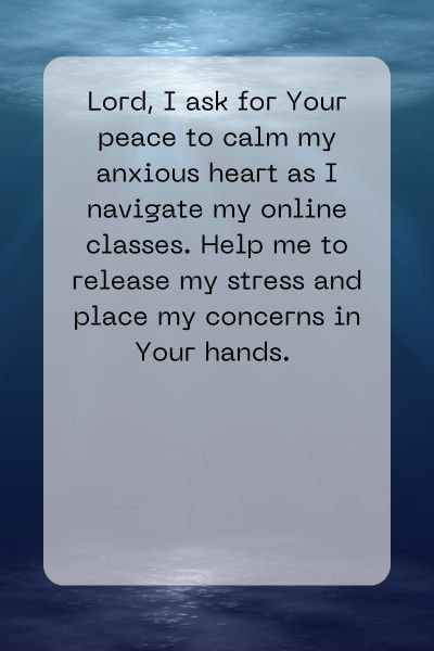 A Prayer for Stress Relief and Calm