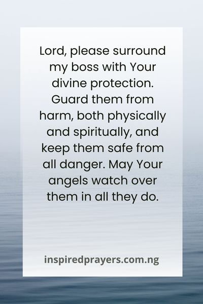 Prayer Message For My Boss