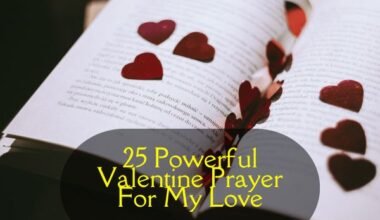 Valentine Prayer For My Love