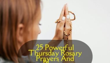 Thursday Rosary Prayers And Blessing