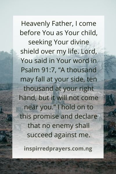 Powerful Prayers for Enemies with Bible Verses for Victory