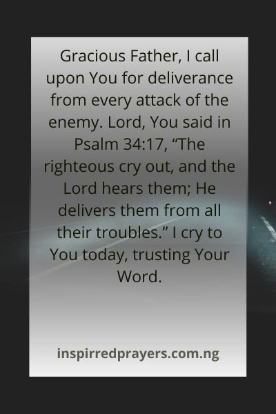 Powerful Prayers for Enemies with Bible Verses for Victory